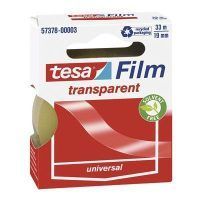 TESA TAPE 57378 TESAFILM MANCHETA 33*19 TRANSPARENTE