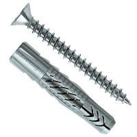 FISCHER TACO REBORDE TORNILLO ROSCA UX 06*35 R S/20 REF 094758