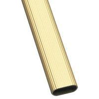 AMIG TUBO OVAL 1 ALUMINIO ORO 30*15 MM 4 MTS REFERENCIA 1694