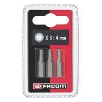 FACOM EH1.J3 JUEGO 3 PUNTAS SERIE 1 1/4" TORNILLO 6 CARAS HUECO