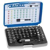 EXPERT E131701 ESTUCHE PUNTAS CON ACCESORIOS 1/4" 49 PIEZAS