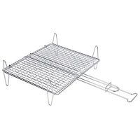 SAUVIC 2597 PARRILLA PESCADO INOX 40*45 CM