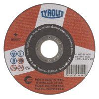 TYROLIT DISCO CORTE INOX BASIC 115*1*22,23 A60R BFINOX 222894