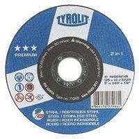 TYROLIT DISCO CORTE ACERO E INOX 178*3,0*22,23 A30Q BFXA 872350