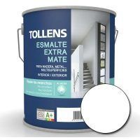 TOLLENS 8202 04 LT 100 BLANCO NIEVE ESMALTE EXTRA MATE AGUA