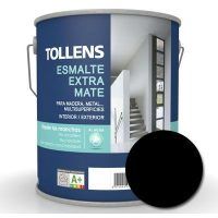 TOLLENS 8202 750 ML 102 NEGRO ESMALTE EXTRA MATE AGUA