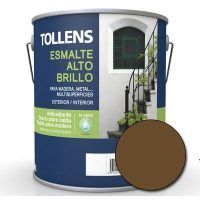 TOLLENS 8200 750 ML 166 PARDO ESMALTE ALTO BRILLO AGUA
