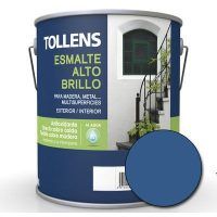 TOLLENS 8200 750 ML 168 AZUL LUMINOSO ESMALTE ALTO BRILLO AGUA