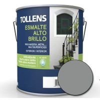 TOLLENS 8200 750 ML 170 GRIS MEDIO ESMALTE ALTO BRILLO AGUA