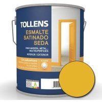 TOLLENS 8201 750 ML 176 AMARILLO MEDIO ESMALTE SATINADO SEDA AGUA