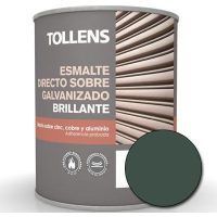 TOLLENS 8720 750 ML 499 VERDE INGLES ESMALTE SOBRE GALVANIZADO