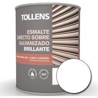 TOLLENS 8720 04 LT 100 BLANCO ESMALTE SOBRE GALVANIZADO
