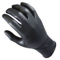 JUBA 580NR GUANTE GRIPPAZ DESECHABLE NEGRO T-XL