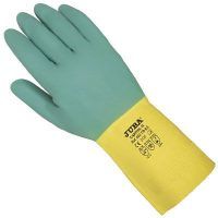 JUBA 622 GUANTE CAPITOL II LATEX VERDE AMARILLO T-8-8,5