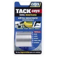 CEYS 507601 TACKCEYS CINTA AMERICANA PLATA 5 MT 50 MM