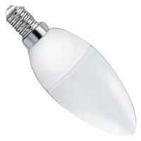 ALFA DYSER BOMBILLA LED VELA ALUM PC E14 5 W FRIA